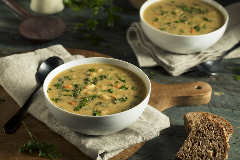 Creamy Tuscan White Bean Soup