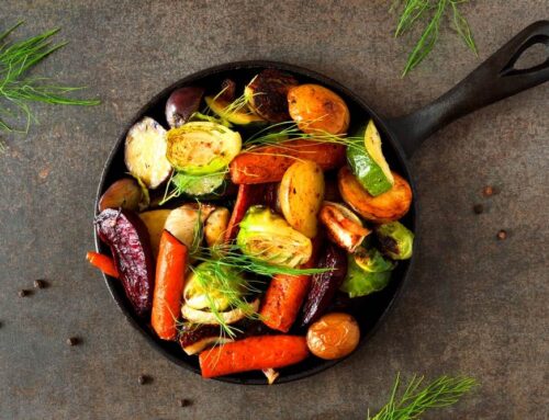 Rosemary Balsamic Roasted Vegetables (Heart Healthy)