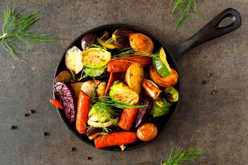 Rosemary Balsamic Roasted Vegetables (Heart Healthy)