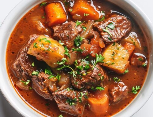 Apple Cider Beef Stew (Diabetes Healthy)