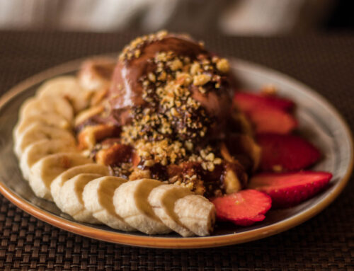 Chocolate Peanut Butter High-Protein Sundae (Heart Healthy)